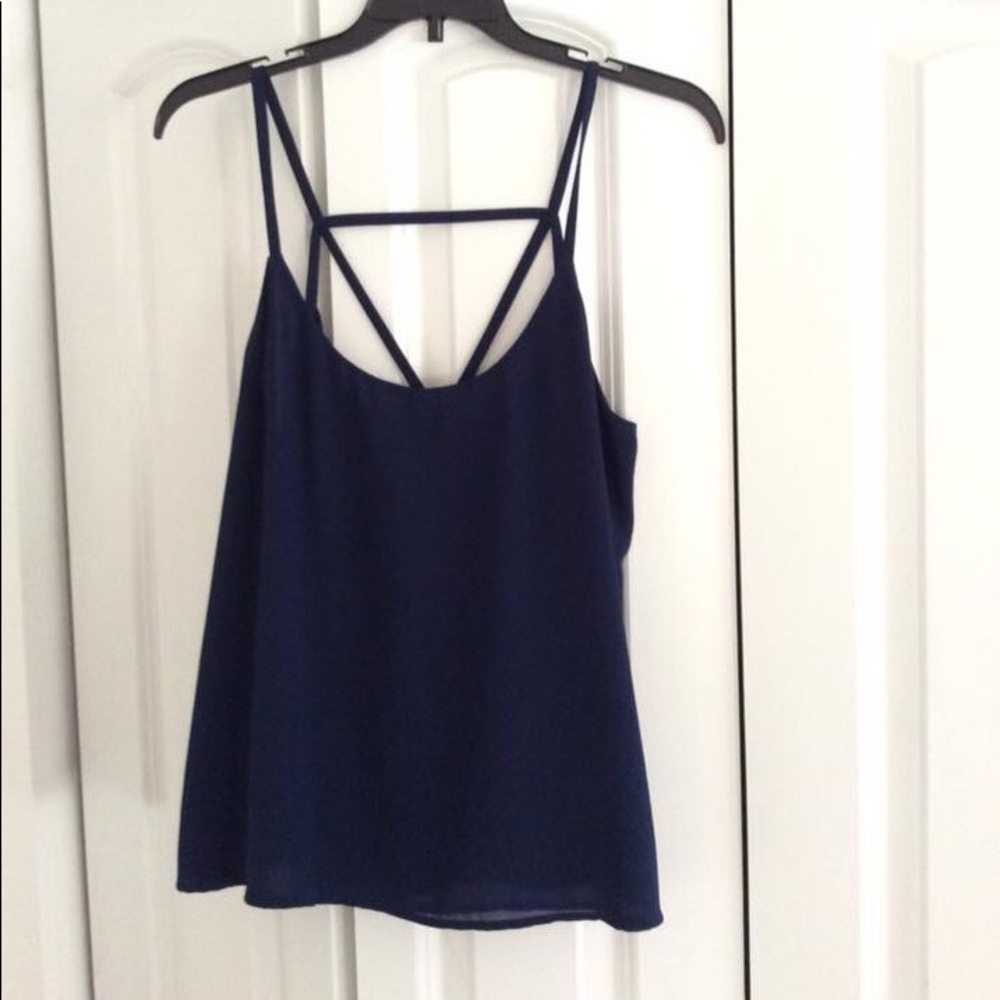 Navy top - Picture 1 of 1